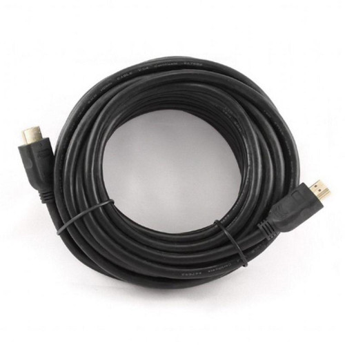 Кабель HDMI Cablexpert CC-HDMI4-10M, 10м, v2.0, 19M/19M, черный, позол.разъемы, экран, пакет (065856)