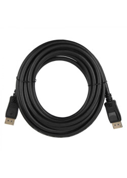 Кабель ACD-DDPM4-50B  ACD-DDPM4-50B  DisplayPort 1.4, Golden Plated,20m/20m, Черный, 5м, (742439)