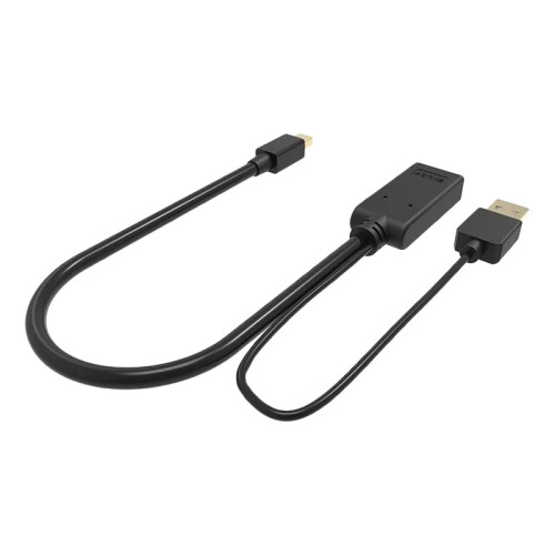 Кабель-переходник/ Кабель-переходник HDMI(F) +USB---> miniDP(M) 0.15m 4K*30Hz VCOM<CG497-0.15> Кабель-переходник/ Кабель-переходник HDMI(F) +USB---> miniDP(M) 0.15m 4K*30Hz VCOM<CG497-0.15>