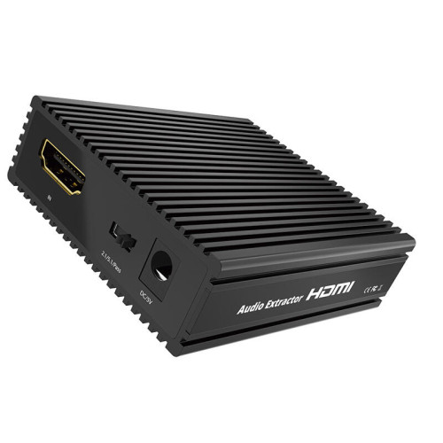 GCR PRO Конвертер Audio HDMI 1.4, 4K, поддержка EDID, HDMI 1x1 , аудио SPDIF/AUX выход, GCR-54700