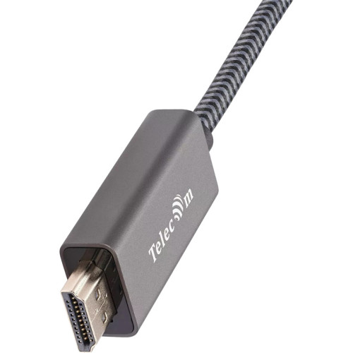 Кабель/ Кабель miniDisplayPort M-> HDMI M 4K@60Hz 1.8m Telecom,оплетка (TA562M-1.8M) Кабель/ Кабель miniDisplayPort M-> HDMI M 4K@60Hz 1.8m Telecom,оплетка (TA562M-1.8M)