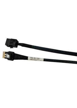 Кабель Amphenol  RSL38-1067  Slimline SASx4 (SFF8654) -to- HD MiniSAS x4 (SFF8643) 100cm,
