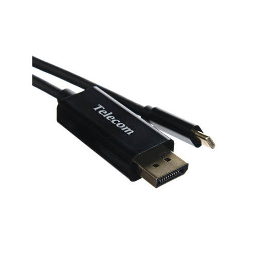 Кабель-адаптер/ Кабель-адаптер USB3.1 Type-Cm --> DP(m) 4K@60Hz, 1.8m, Telecom <TCC010-1.8M>