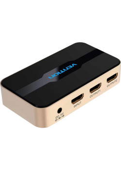 Разветвитель - сплиттер Vention HDMI 19F/2x19F на 2 монитора