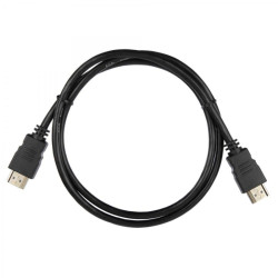 Кабель ACD-DHHM1-10B  ACD-DHHM1-10B  HDMI 1.4, Golden Plated,19m/19m, Черный, 1м (742163)