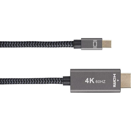 Кабель/ Кабель miniDisplayPort M-> HDMI M 4K@60Hz 1.8m Telecom,оплетка (TA562M-1.8M) Кабель/ Кабель miniDisplayPort M-> HDMI M 4K@60Hz 1.8m Telecom,оплетка (TA562M-1.8M)