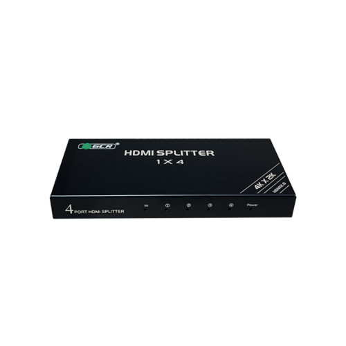 GCR Разветвитель HDMI 2.0, 1 на 4 выхода, 4К60Hz с функцией масштабирования Scaler, HDCP 2.3