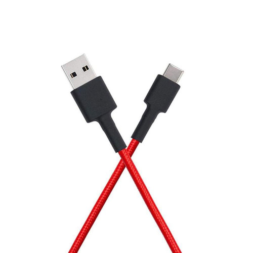 Кабели USB Xiaomi Кабель Xiaomi Mi Braided USB Type-C Cable 100см Red SJX10ZM (SJV4110GL) (703805)
