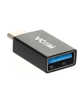 Переходник/ Переходник OTG USB 3.1 Type-C --> USB 3.0 Af (мет. корпус) VCOM <CA431M>
