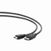 Кабель DisplayPort-HDMI Cablexpert CC-DP-HDMI-3M, 20M/19M, 3.0м, черный, экран, пакет {100} Кабель DisplayPort-HDMI Cablexpert CC-DP-HDMI-3M, 20M/19M, 3.0м, черный, экран, пакет {100}