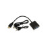 Переходник GoPower HDMI (m)-VGA (f) с питанием черный (1/200) Переходник GoPower HDMI (m)-VGA (f) с питанием черный (1/200)