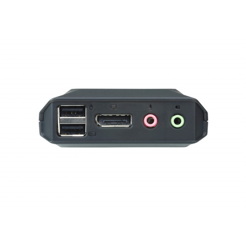 2-портовый, USB, DisplayPort, кабельный KVM-переключатель с пультом удаленного переключения порта, разрешение 2560 x 1600 при 60 Гц/ 2 PORT HDMI KVM SWITCH.