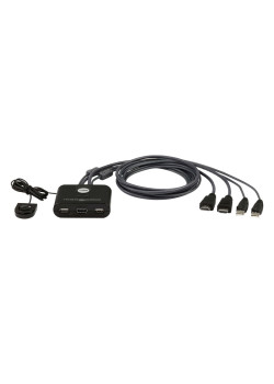 Переключатель/ 2-Port USB FHD HDMI Cable KVM Switch