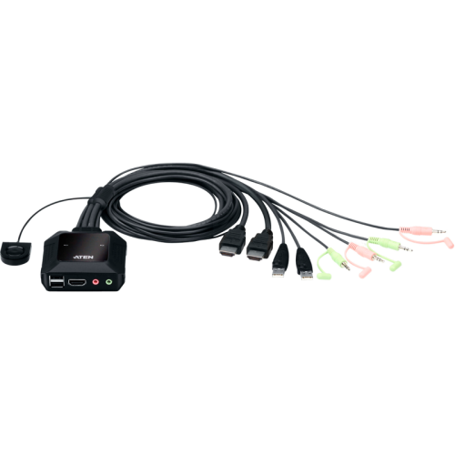 Переключатель KVM Aten CS22H 2xPC port