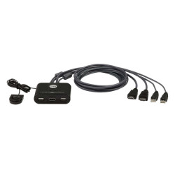 Переключатель 2-Port USB FHD HDMI KVM Switch [CS22HF]