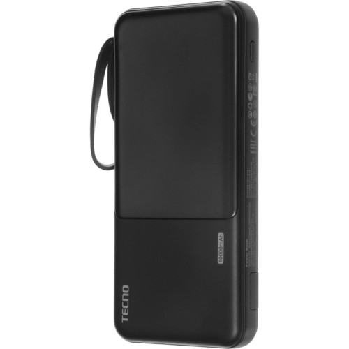 Внешний аккумулятор Tecno OnGO L101 10000mAh 12W 2.4A 2xUSB-A/USB-C черный