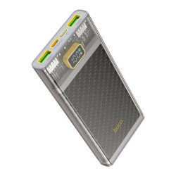 Мобильный аккумулятор Hoco J103 Discovery edition 10000mAh QC/PD 22.5W 5A 2xUSB-A/USB-C серый (J103 DISCOVERY EDITION GRAY)