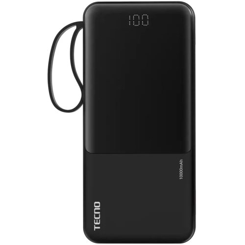 Внешний аккумулятор Tecno OnGO L101 10000mAh 12W 2.4A 2xUSB-A/USB-C черный
