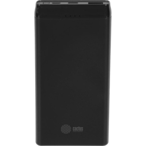 Мобильный аккумулятор Cactus CS-PBFSFT-10000 10000mAh 10.5W 2.1A 2xUSB-A черный