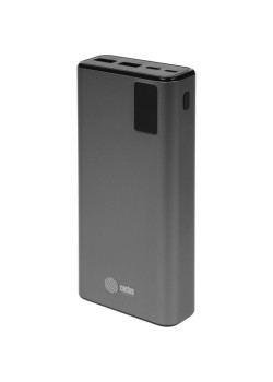 Мобильный аккумулятор Cactus CS-PBFSFA-20000 20000mAh 22.5W 4.5A 2xUSB-A/USB-C серый