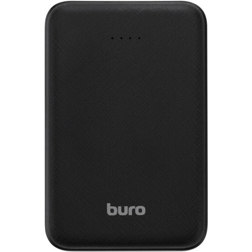 Мобильный аккумулятор Buro T4-10000 10000mAh 10W 2A 2xUSB-A черный (T4-10000-BK)