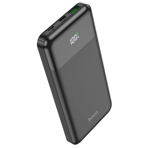 Мобильный аккумулятор Hoco J102 Cool figure 10000mAh QC3.0/PD3.0 20W 3A USB-A/USB-C черный