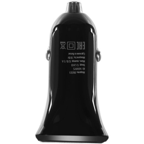 Автомобильное зар./устр. Buro BUCK1 18W 3A (PD) USB-C универсальное черный (BUCK18P010BK)
