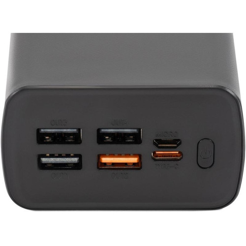 Мобильный аккумулятор Digma DGPF30A 30000mAh QC3.0/PD3.0 22.5W 3A 4xUSB-A/USB-C черный (DGPF30A22ABK) Мобильный аккумулятор Digma DGPF30A 30000mAh QC3.0/PD3.0 22.5W 3A 4xUSB-A/USB-C черный (DGPF30A22ABK)