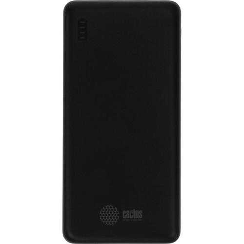Мобильный аккумулятор Cactus CS-PBFSAA-10000 10000mAh 22.5W 4.5A USB-A/2xUSB-C черный