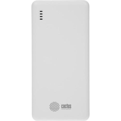 Мобильный аккумулятор Cactus CS-PBFSEA-20000 20000mAh 22.5W 4.5A USB-A/2xUSB-C белый