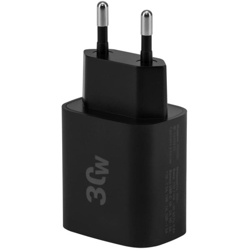 Сетевое зар./устр. Digma DGW3C 30W 3A (PD) USB-C универсальное черный (DGW3C0F010BK)