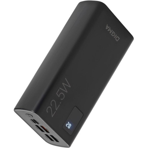 Мобильный аккумулятор Digma DGPF30A 30000mAh QC3.0/PD3.0 22.5W 3A 4xUSB-A/USB-C черный (DGPF30A22ABK) Мобильный аккумулятор Digma DGPF30A 30000mAh QC3.0/PD3.0 22.5W 3A 4xUSB-A/USB-C черный (DGPF30A22ABK)