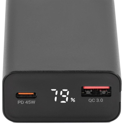 Мобильный аккумулятор Digma DGPF10E 10000mAh QC3.0/PD3.0 45W 4.5A USB-A/USB-C черный (DGPF10E45ABK) Мобильный аккумулятор Digma DGPF10E 10000mAh QC3.0/PD3.0 45W 4.5A USB-A/USB-C черный (DGPF10E45ABK)