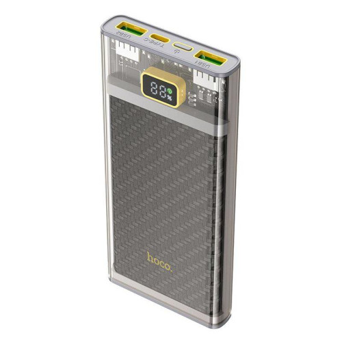 Мобильный аккумулятор Hoco J103 Discovery edition 10000mAh QC/PD 22.5W 5A 2xUSB-A/USB-C серый (J103 DISCOVERY EDITION GRAY)