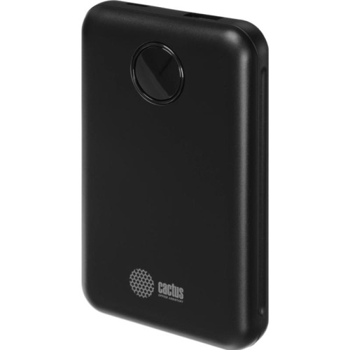 Мобильный аккумулятор Cactus CS-PBFSOA-10000 10000mAh 22.5W 4.5A USB-A/USB-C черный