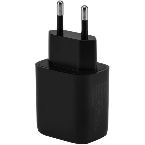 Сетевое зар./устр. Buro BUWG1 18W 3A (QC) USB-A универсальное черный (BUWG18P100BK)