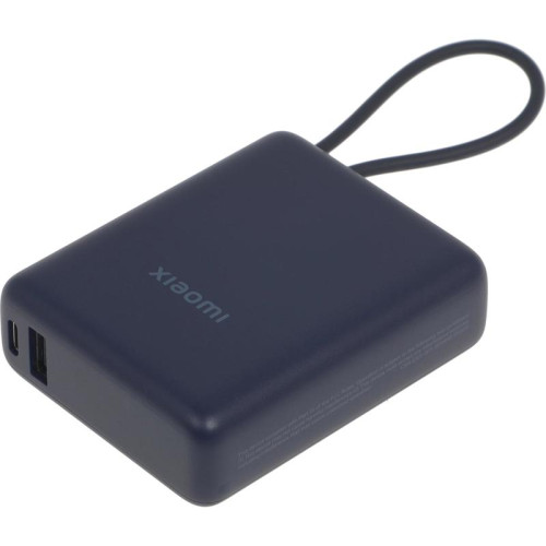 Мобильный аккумулятор Xiaomi BHR9341GL 10000mAh PD 33W 3A USB-A/USB-C синий