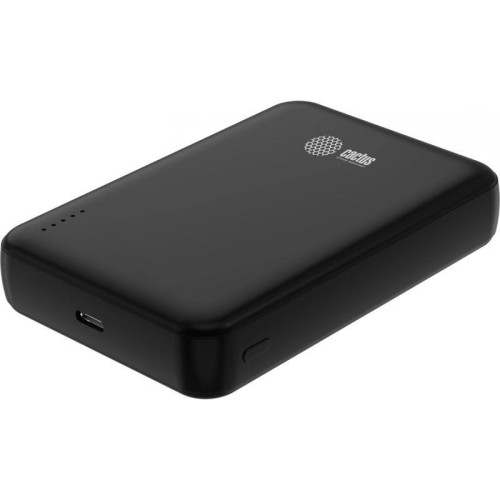 Мобильный аккумулятор Cactus CS-PBFSUA-10000 10000mAh 22.5W 4.5A USB-C беспров.зар. черный