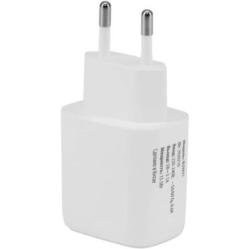 Сетевое зар./устр. Buro BUWH1 15.5W 3.1A 2xUSB универсальное белый (BUWH15S200WH)