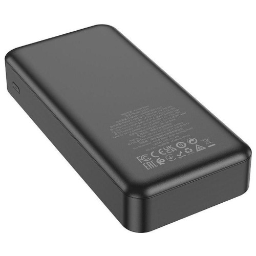Мобильный аккумулятор Hoco J102A Cool figure 20000mAh QC/PD 20W 5A USB-A/USB-C черный (J102A COOL FIGURE BLACK)