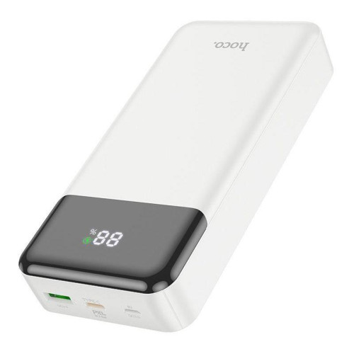 Мобильный аккумулятор Hoco J102A Cool figure 20000mAh QC/PD 20W 5A USB-A/USB-C белый (J102A COOL FIGURE WHITE)