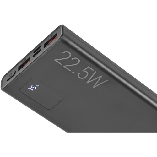 Мобильный аккумулятор Digma DGPF10A 10000mAh QC3.0/PD3.0 22.5W 3A 2xUSB-A/USB-C черный (DGPF10A22PBK)