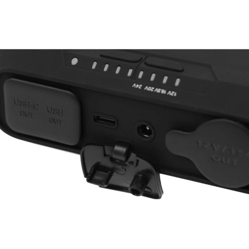 Мобильный аккумулятор TopON TOP-X73 72000mAh QC3.0/PD3.0/Qi 180W 5A USB-A/2xUSB-C беспров.зар. черный (103073)
