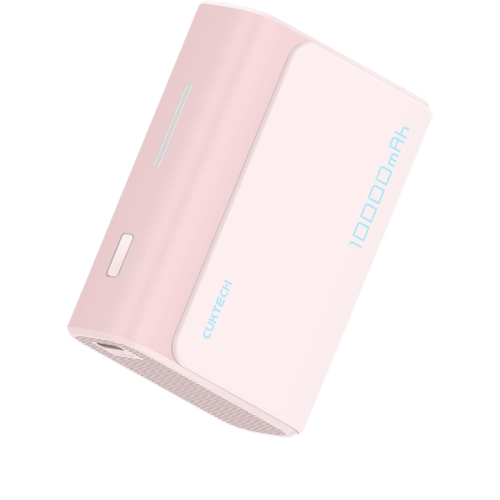 Внешний аккумулятор CUKTECH PB100 10000mAh 30W, pink