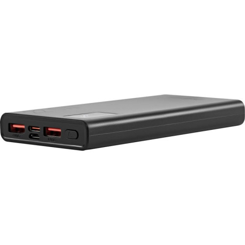 Мобильный аккумулятор Digma DGPF10A 10000mAh QC3.0/PD3.0 22.5W 3A 2xUSB-A/USB-C черный (DGPF10A22PBK)