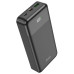 Мобильный аккумулятор Hoco J102A Cool figure 20000mAh QC/PD 20W 5A USB-A/USB-C черный (J102A COOL FIGURE BLACK)