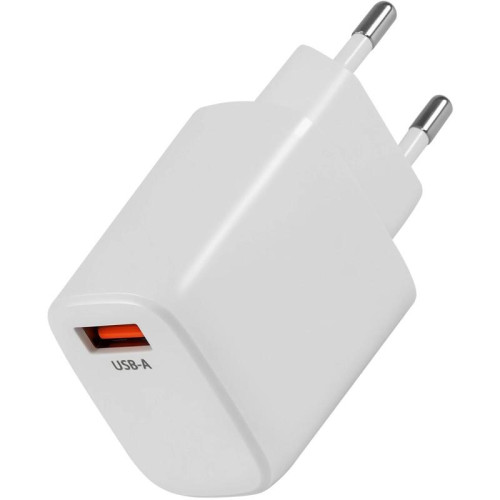 Сетевое зар./устр. Buro BUWG1 18W 3A (QC) USB-A универсальное белый (BUWG18P100WH)