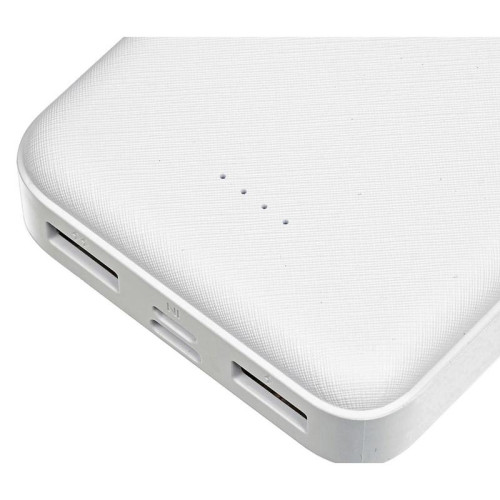 Мобильный аккумулятор Buro T4-10000 10000mAh 10W 2A 2xUSB-A белый (T4-10000-WT)