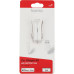 Автомобильное зар./устр. Hama H-183291 1A для Apple белый (00183291)