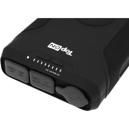 Мобильный аккумулятор TopON TOP-X73 72000mAh QC3.0/PD3.0/Qi 180W 5A USB-A/2xUSB-C беспров.зар. черный (103073)